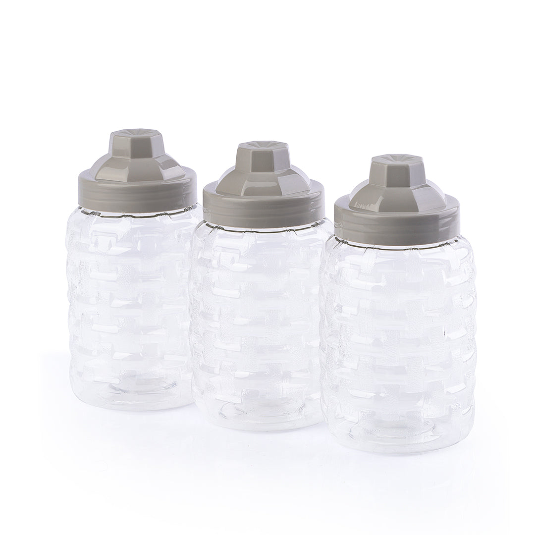 Rattan Jars Set 3/ 540 ml