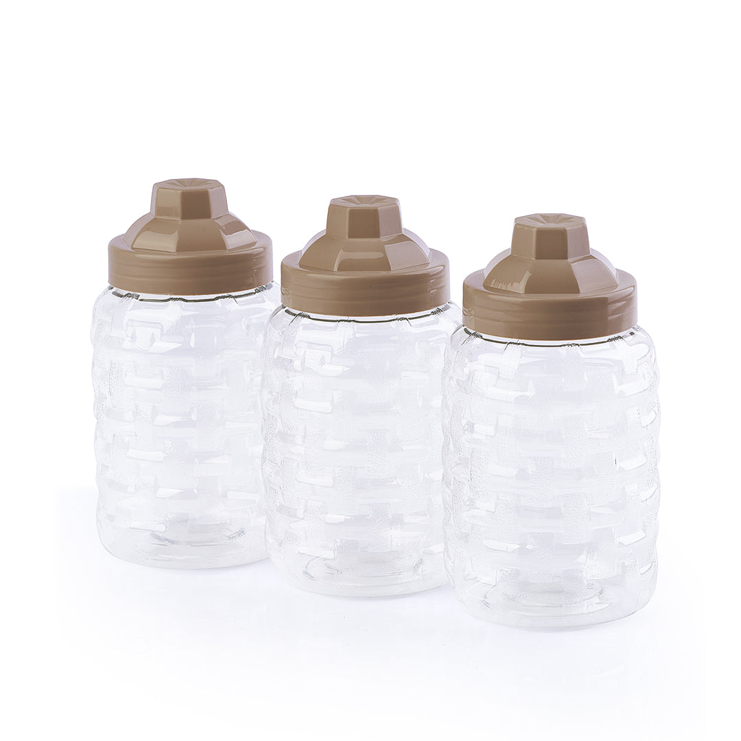Rattan Jars Set 3/ 540 ml
