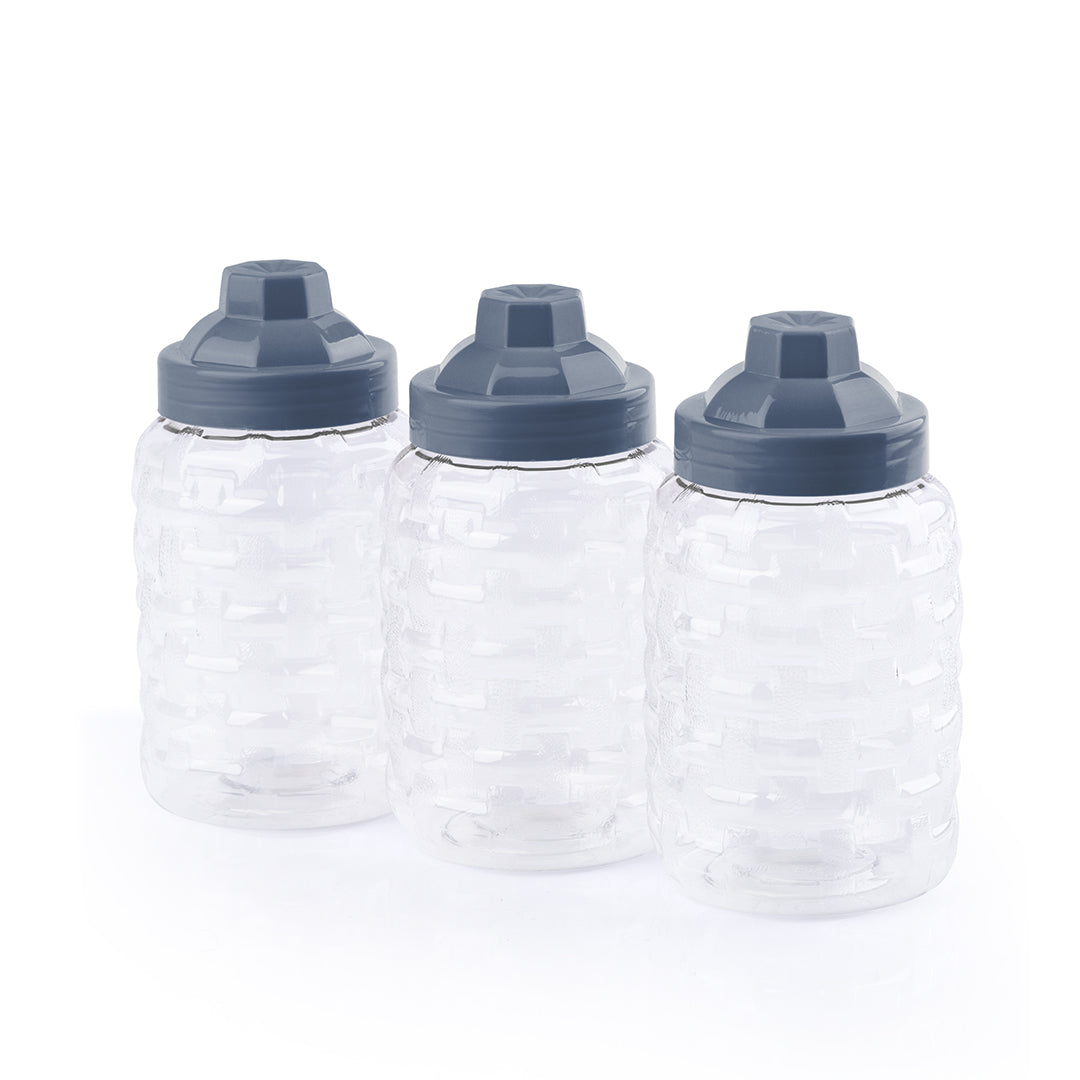 Rattan Jars Set 3/ 540 ml