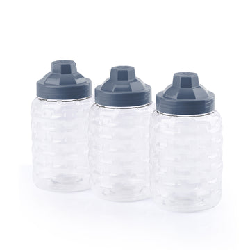 Rattan Jars Set 3/ 540 ml
