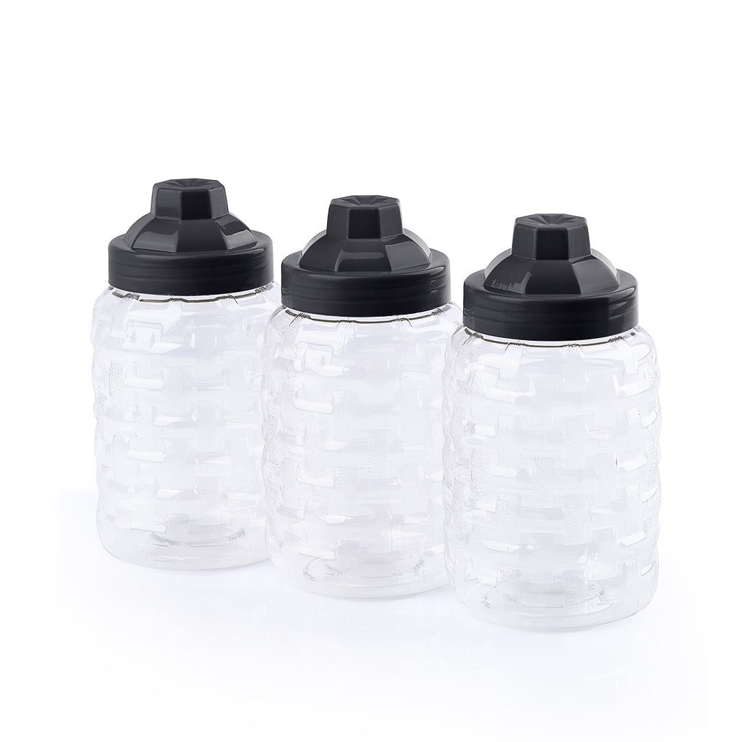 Rattan Jars Set 3/ 540 ml