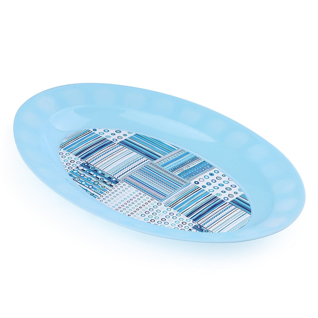 Oval Flower Plate (Size 5)