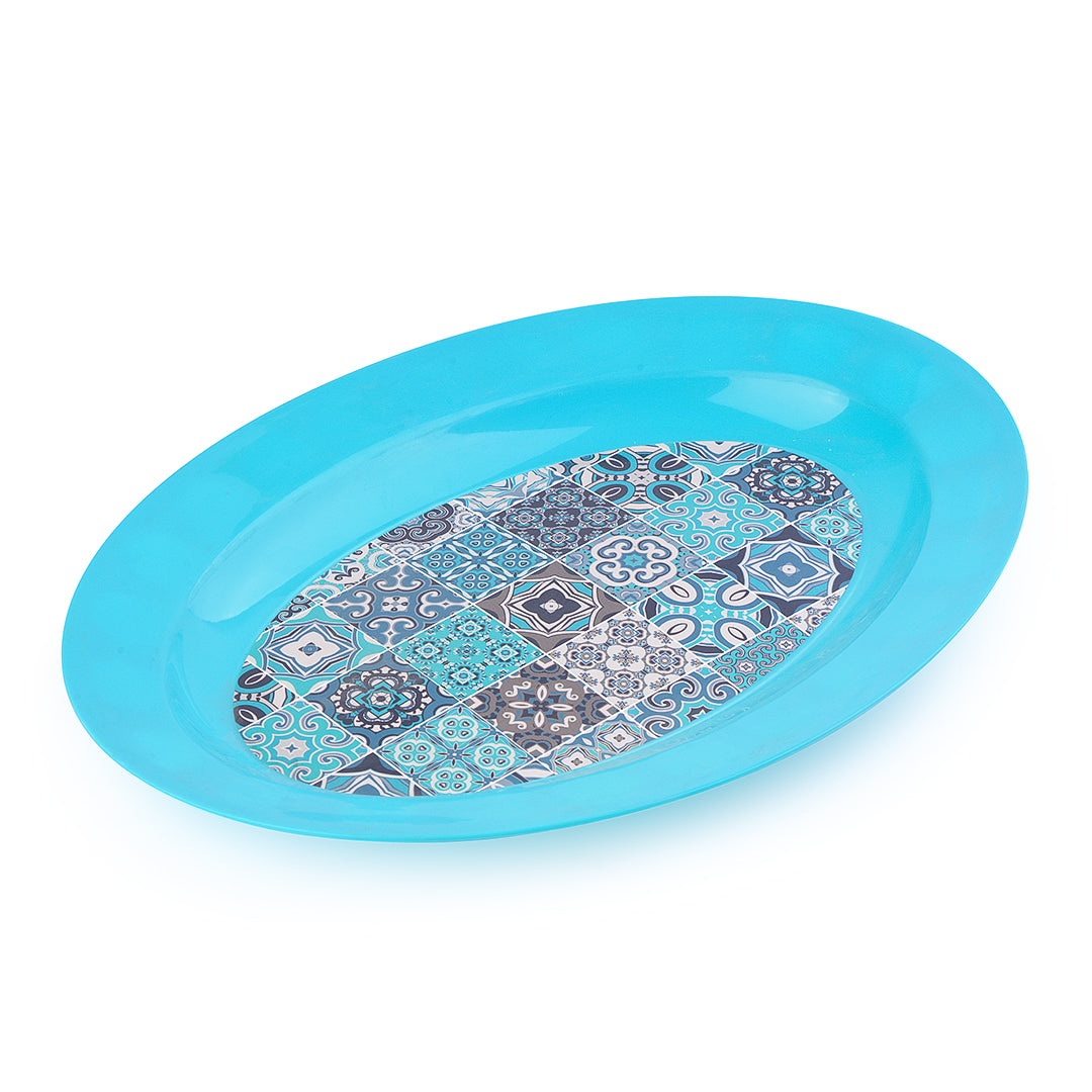 Oval Flower Plate (Size 5)