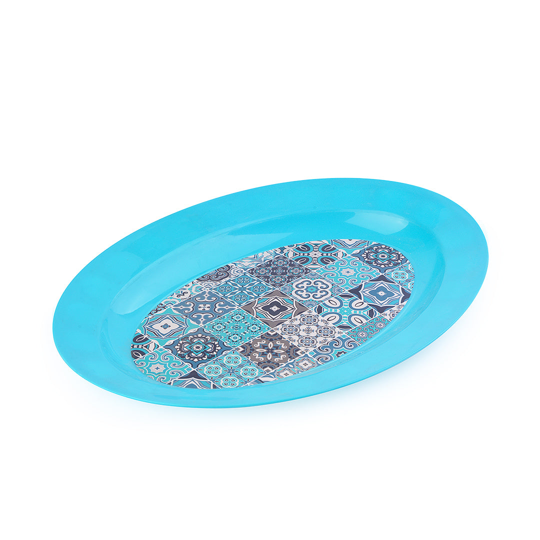 Oval Flower Plate (Size 4)