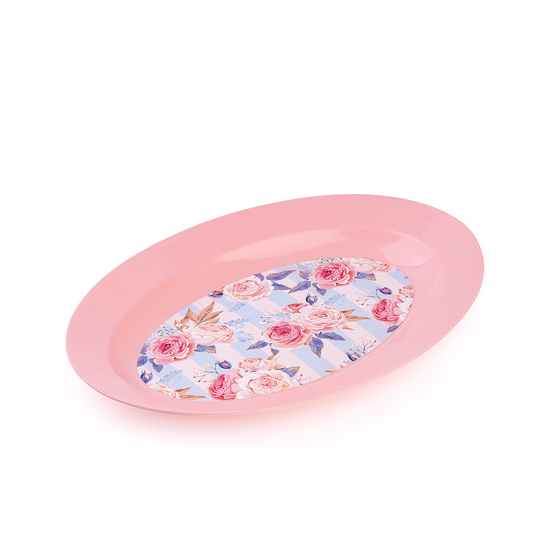 Oval Flower Plate (Size 3)