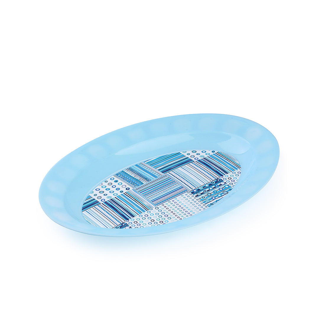 Oval Flower Plate (Size 4)