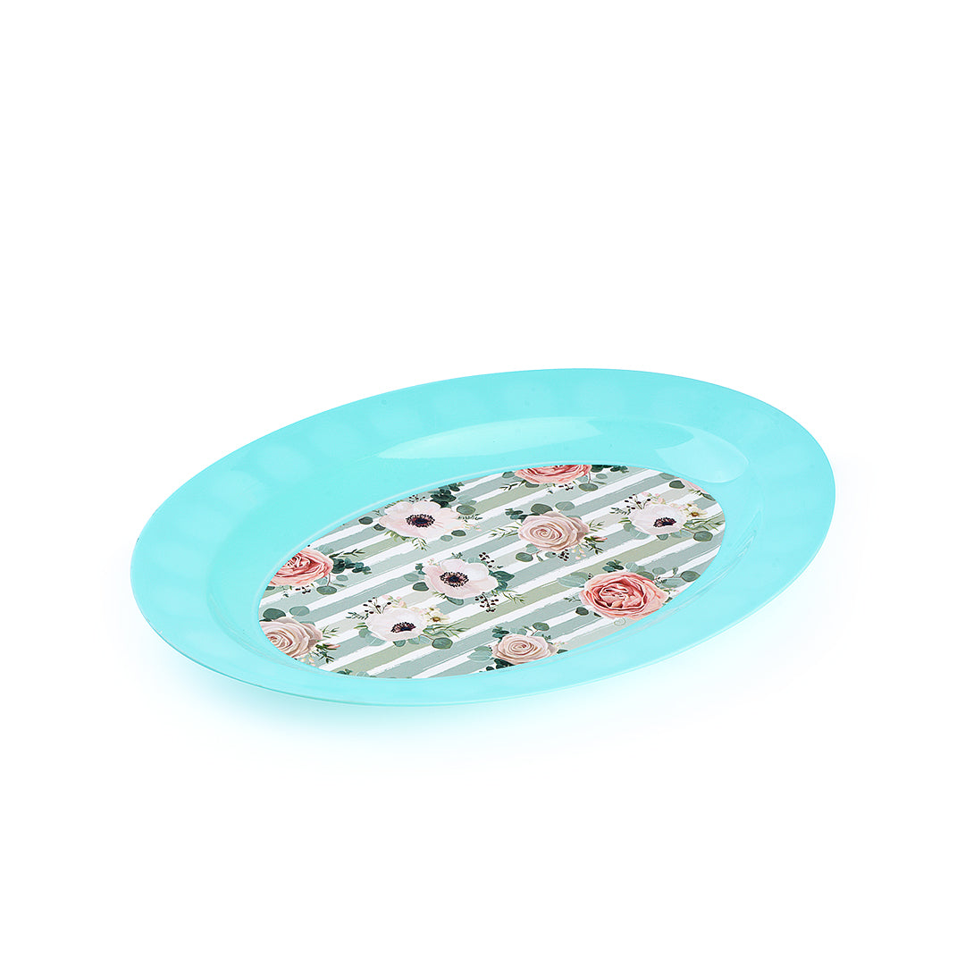 Oval Flower Plate (Size 3)