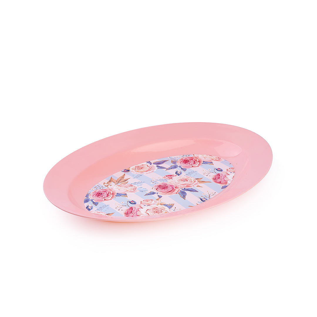 Oval Flower Plate (Size 2)
