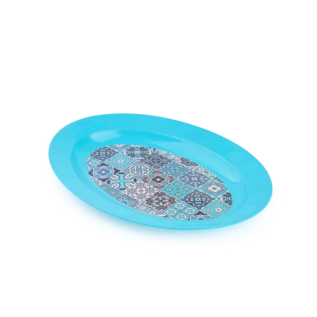 Oval Flower Plate (Size 2)