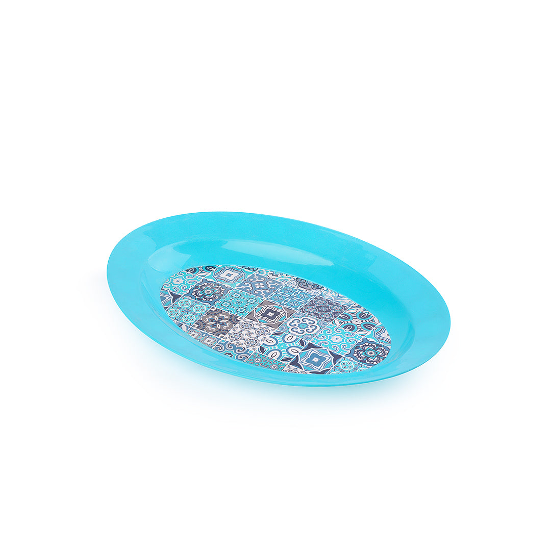 Oval Flower Plate (Size 1)