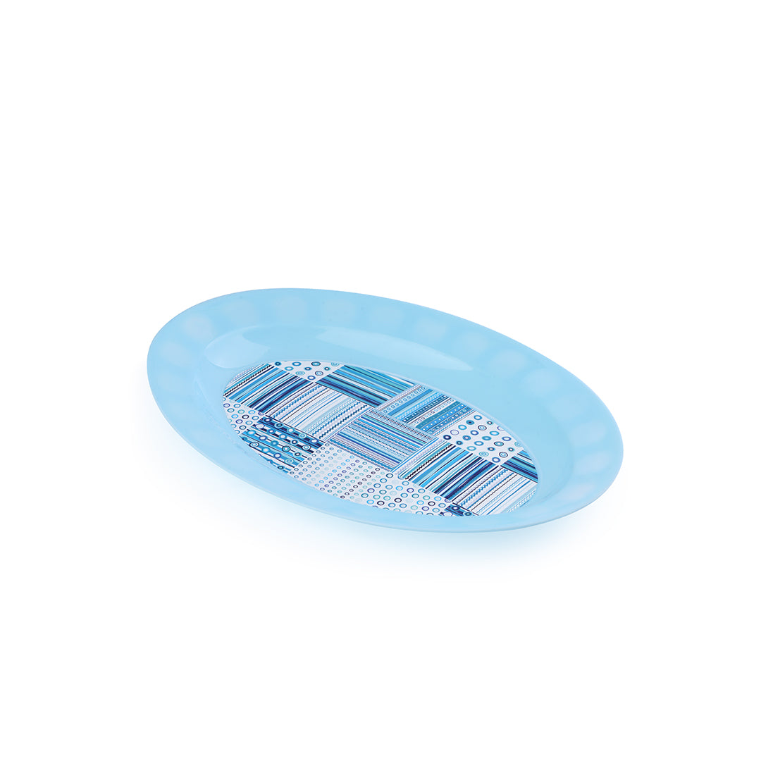 Oval Flower Plate (Size 1)