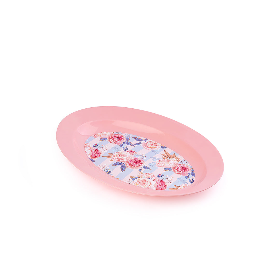 Oval Flower Plate (Size 1)
