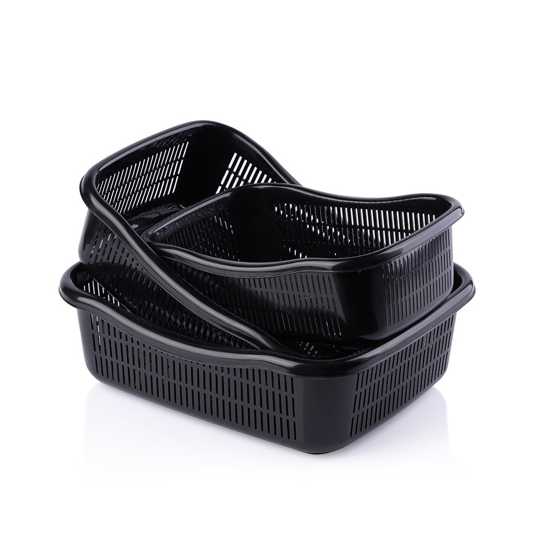 Rectangular Strainer ( Set of 3 )