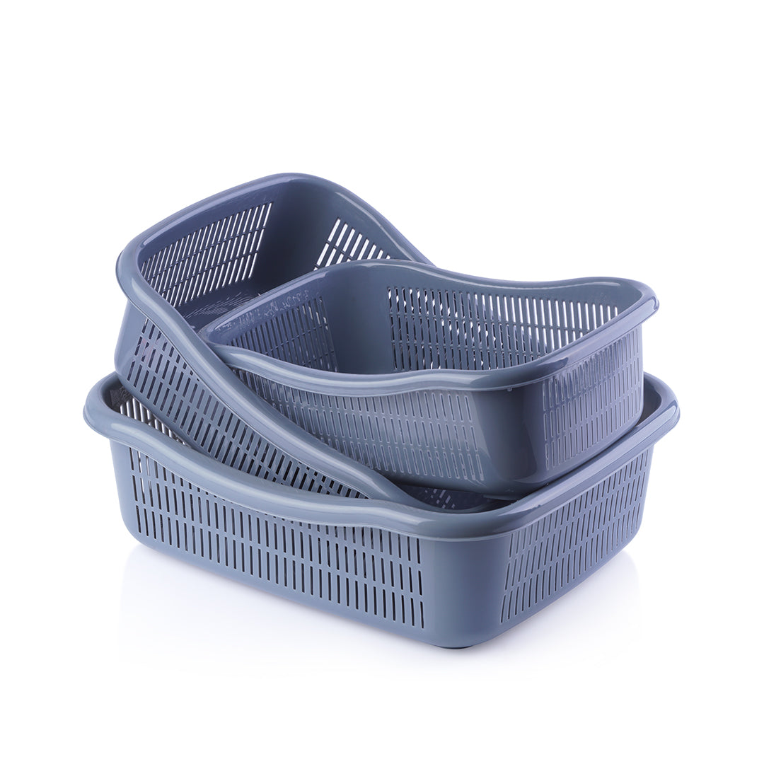 Rectangular Strainer ( Set of 3 )
