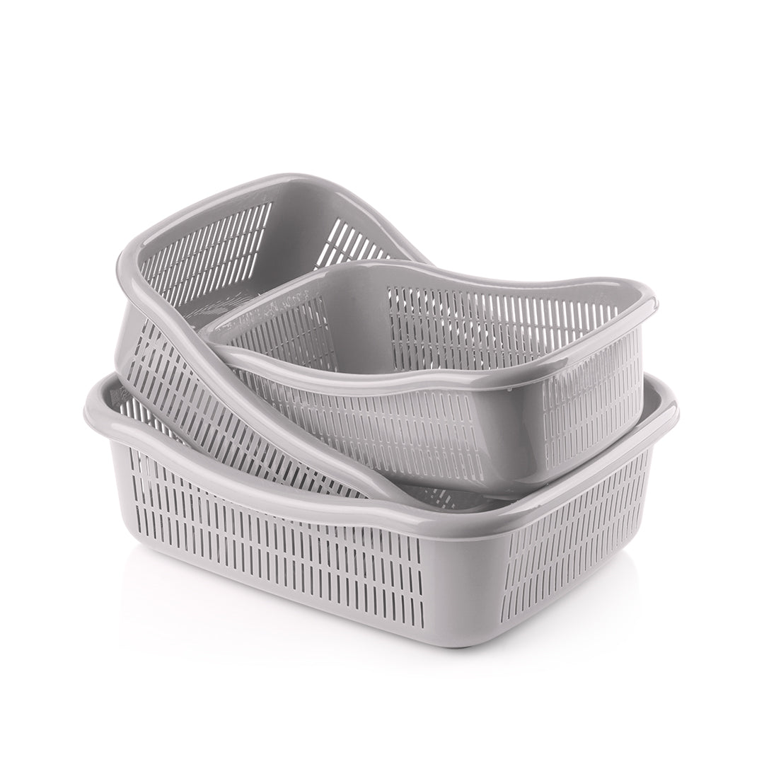 Rectangular Strainer ( Set of 3 )