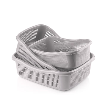 Rectangular Strainer ( Set of 3 )