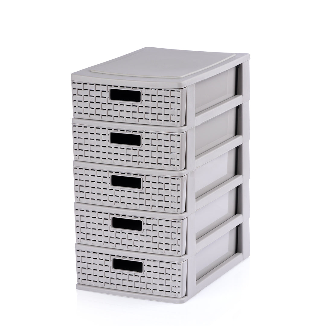 Rattan Drawers 5 Layers