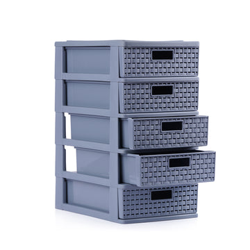 Rattan Drawers 5 Layers