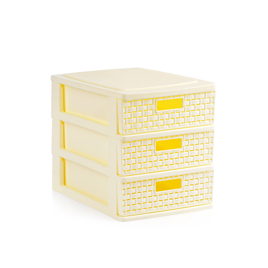 Rattan Drawers 3 Layers