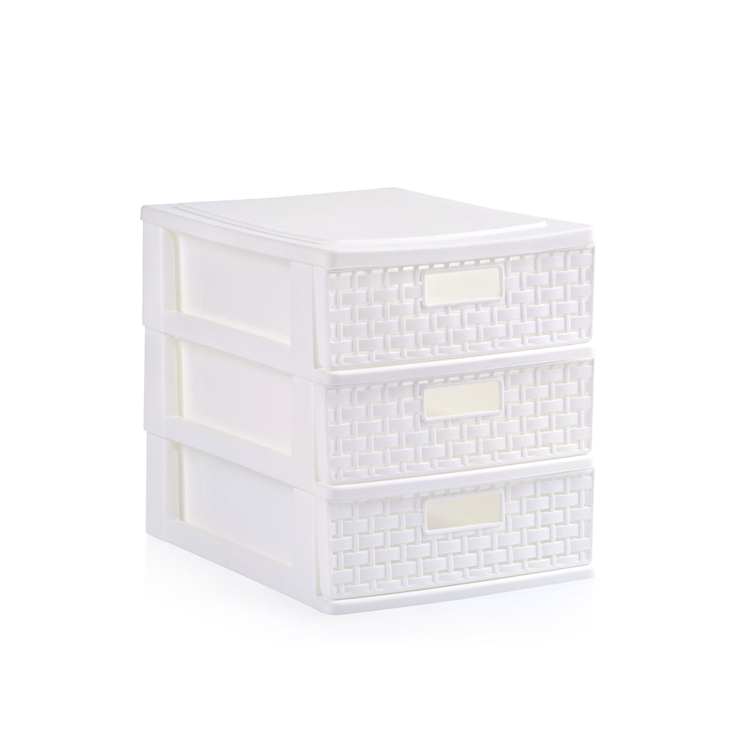 Rattan Drawers 3 Layers