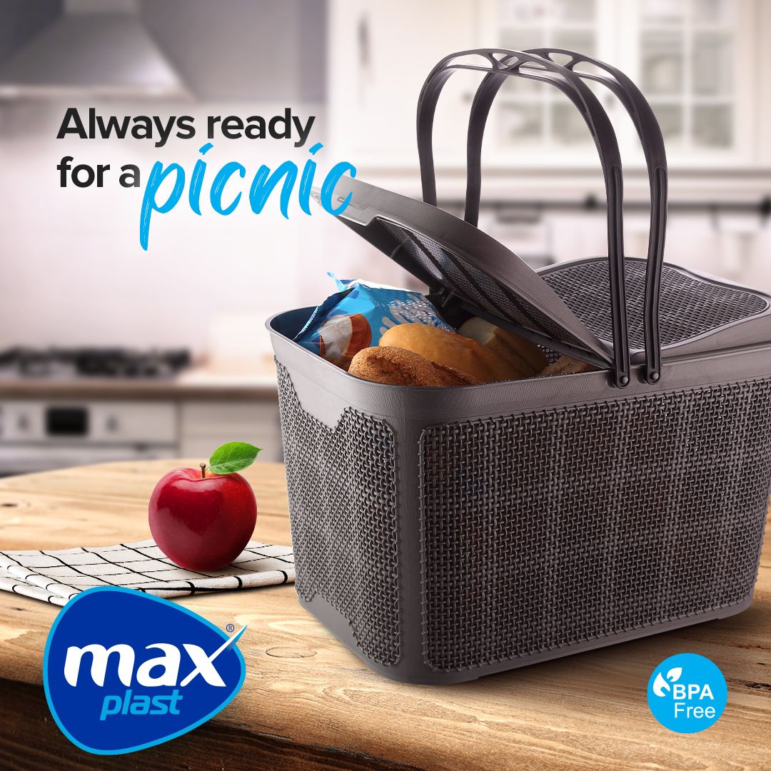 Jute Picnic Basket