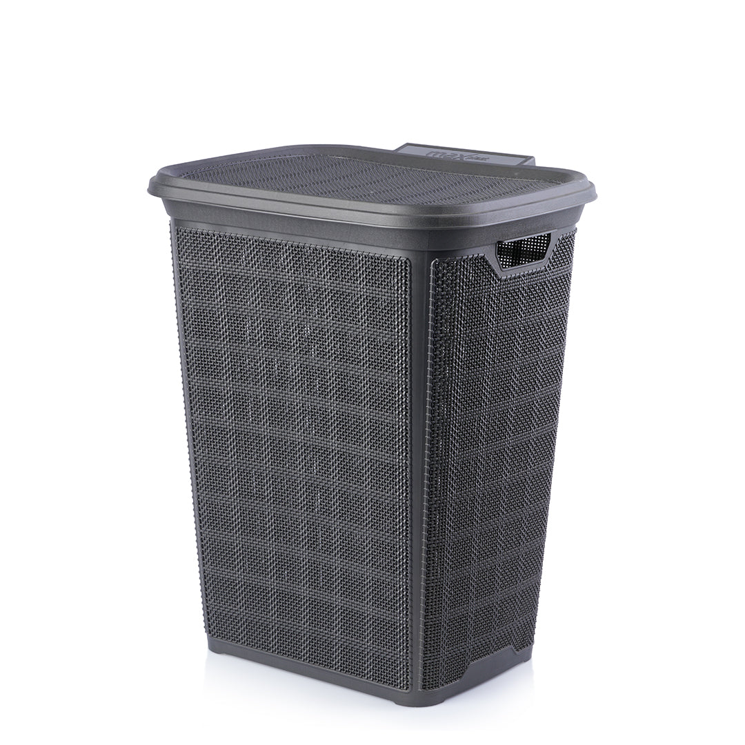 Laundry Basket Jutte With Cover (Boxed)