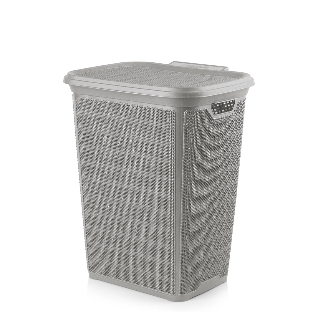 Laundry Basket Jutte With Cover (Boxed)