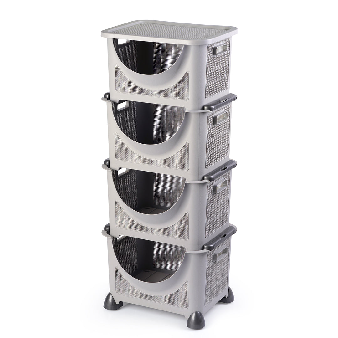 Jute Trolley 4 layer