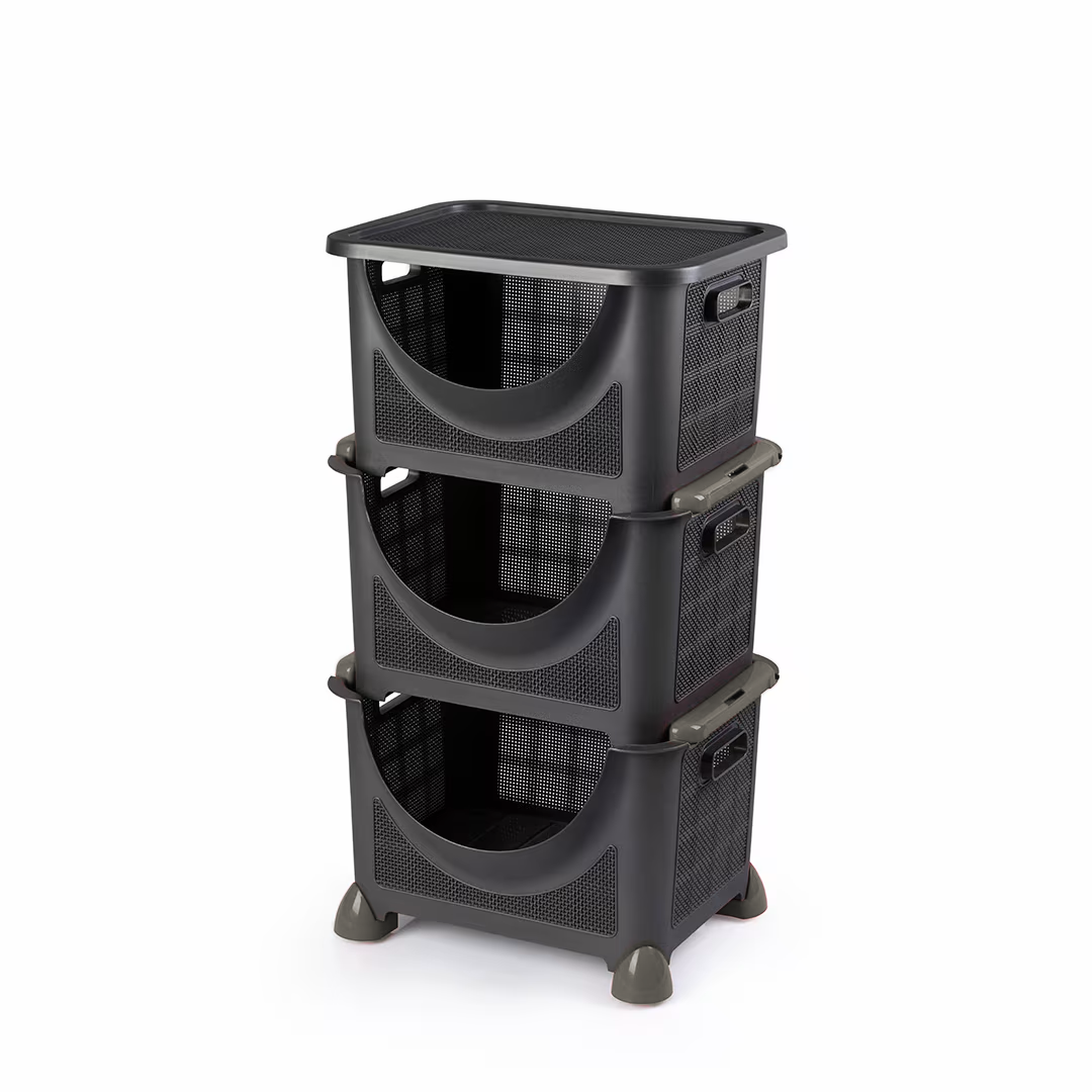 Jute Trolley 3 layer