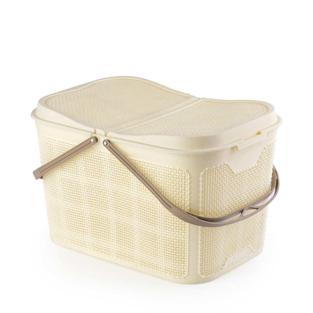 Jute Picnic Basket