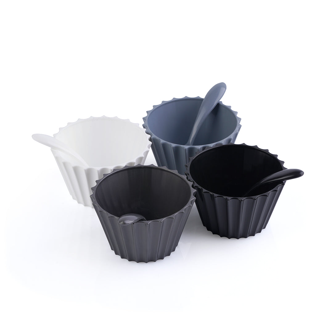 Square Fruity set of 4