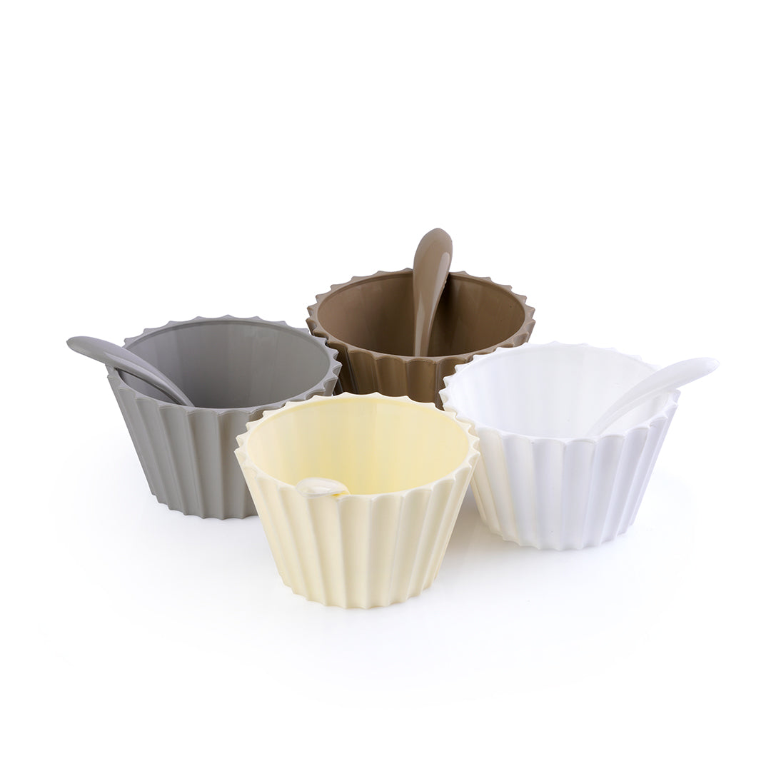 Square Fruity set of 4