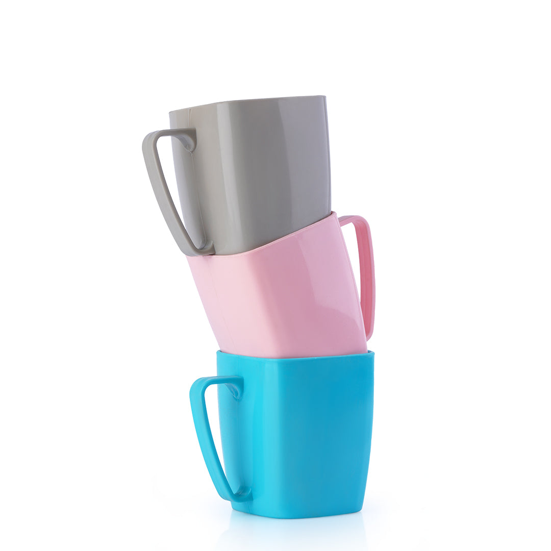 Square Mug Set of 3