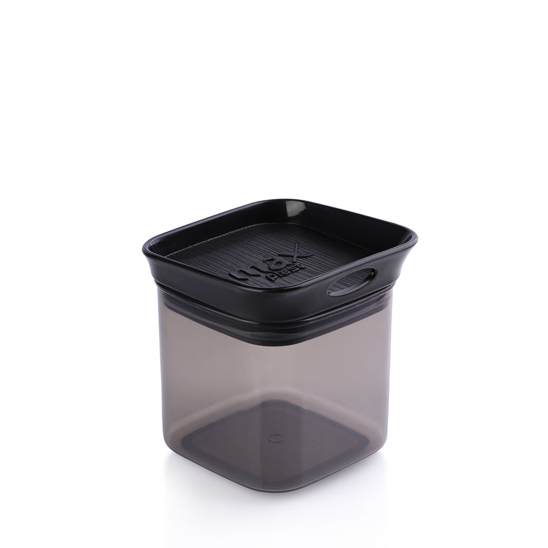 Woody Square Stackable Jar (600 ml)