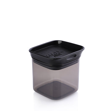Woody Square Stackable Jar (600 ml)
