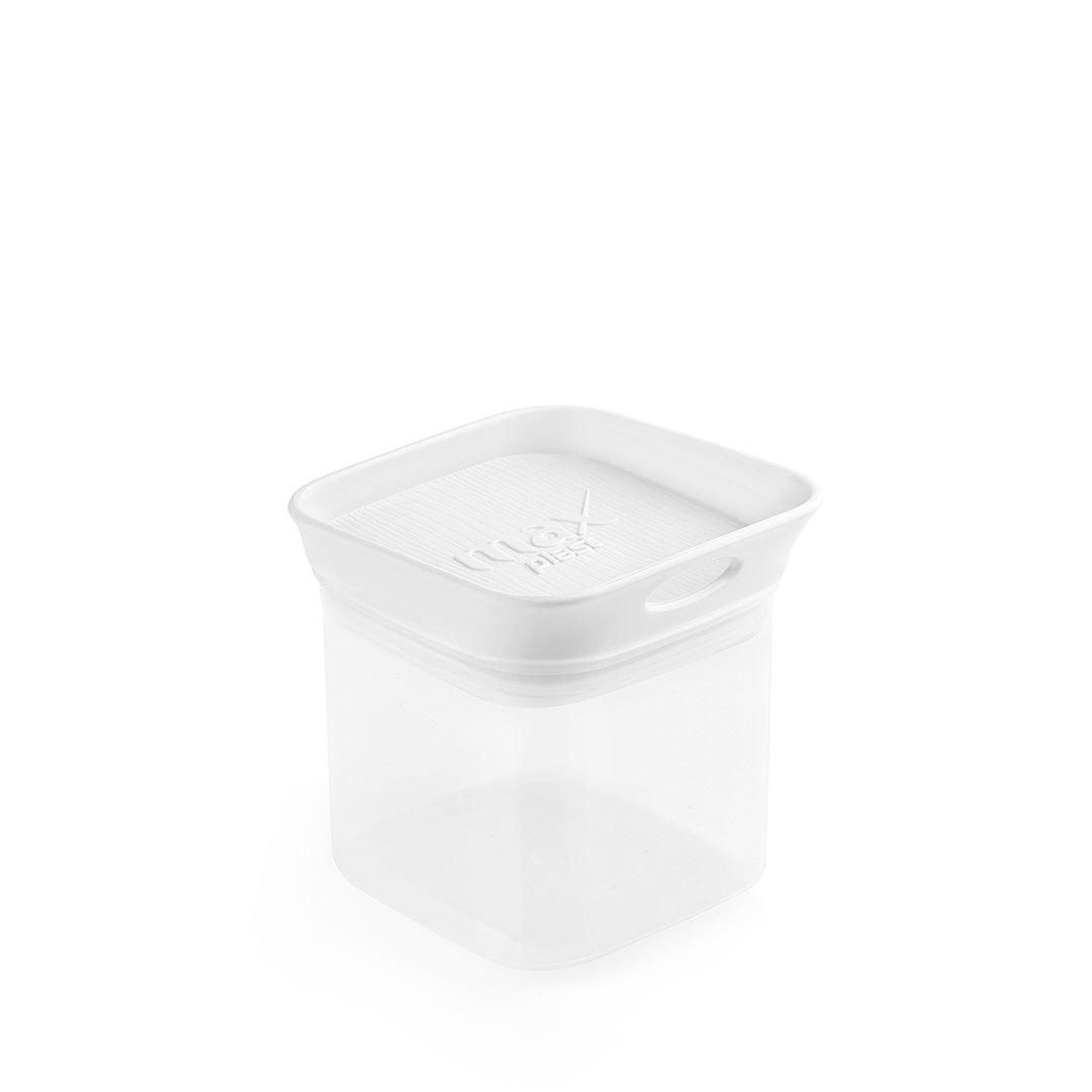 Woody Square Stackable Jar (600 ml)