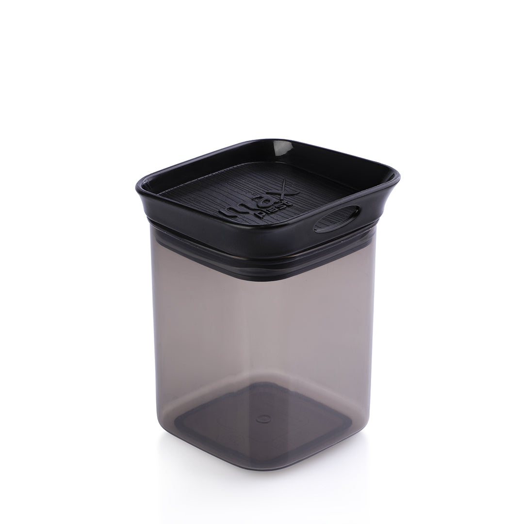 Woody Square Stackable Jar (800 ml)