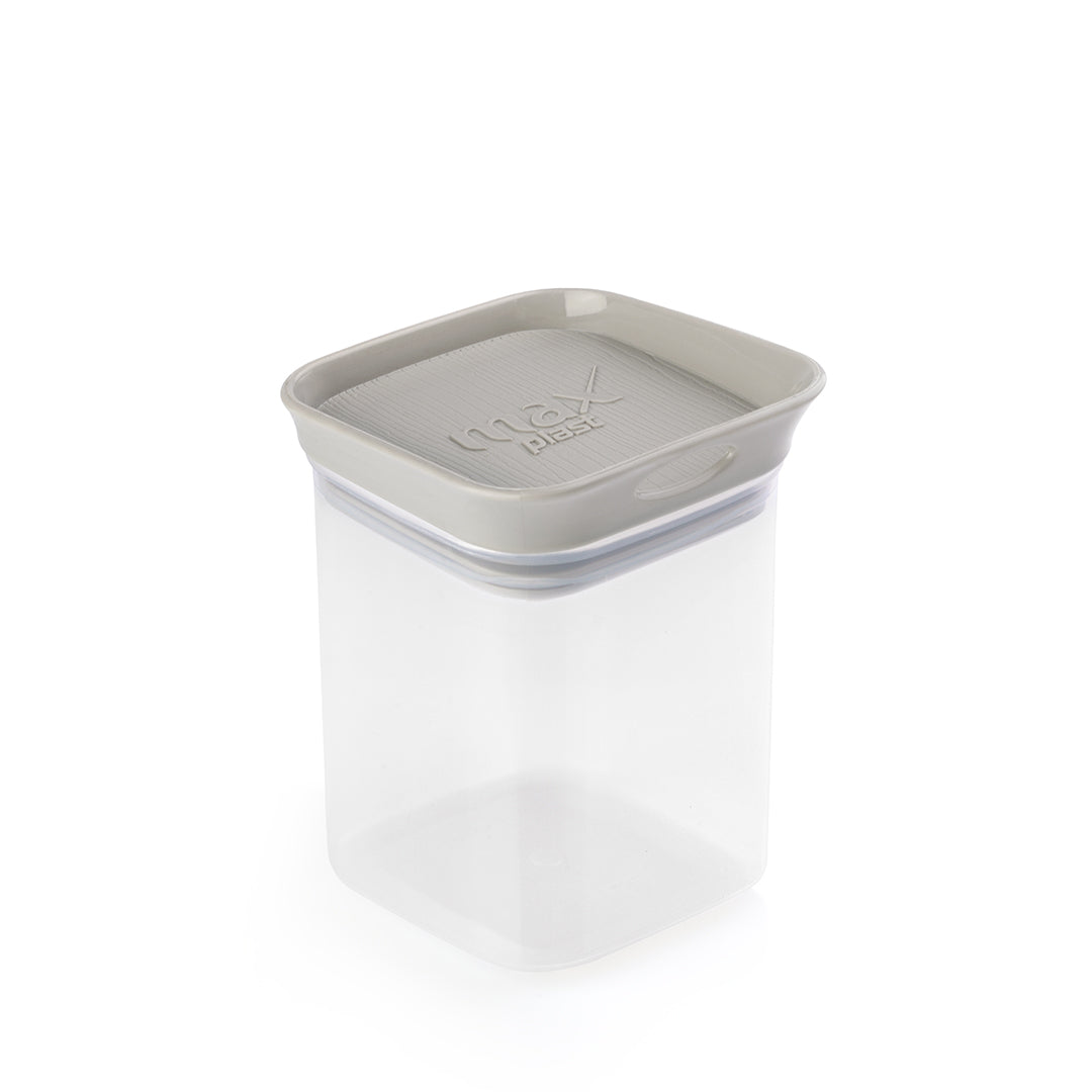 Woody Square Stackable Jar (800 ml)