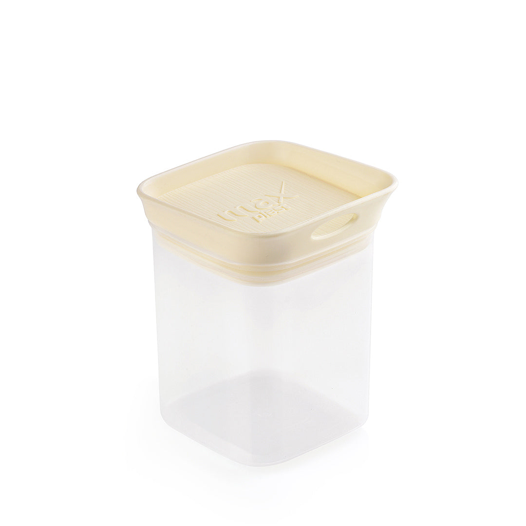 Woody Square Stackable Jar (800 ml)