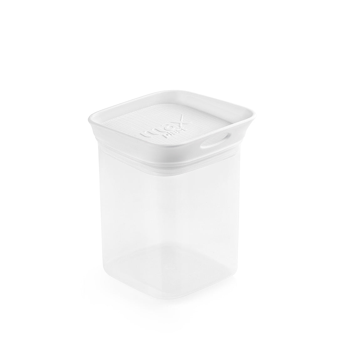 Woody Square Stackable Jar (800 ml)
