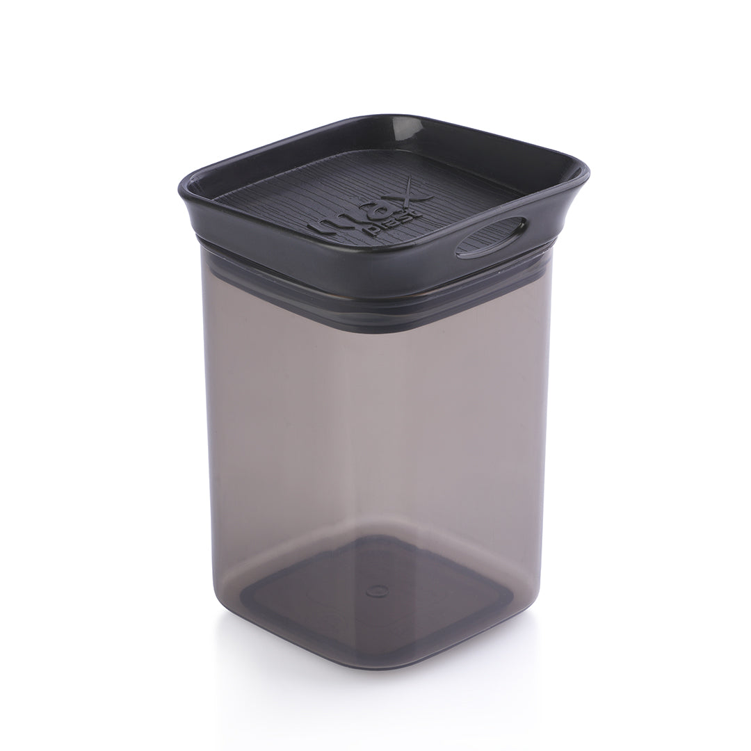 Woody Square Stackable Jar (1500 ml)