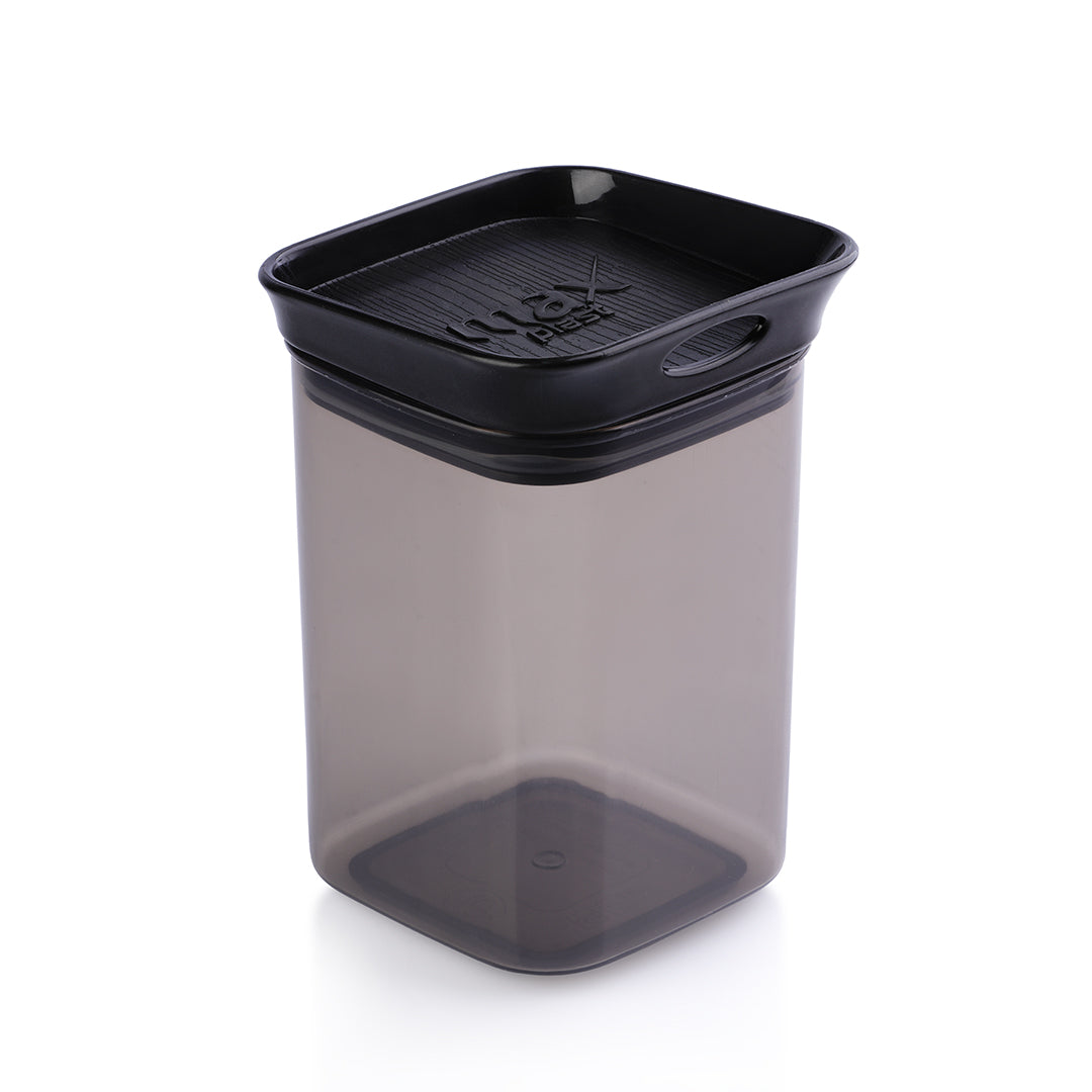 Woody Square Stackable Jar (1500 ml)