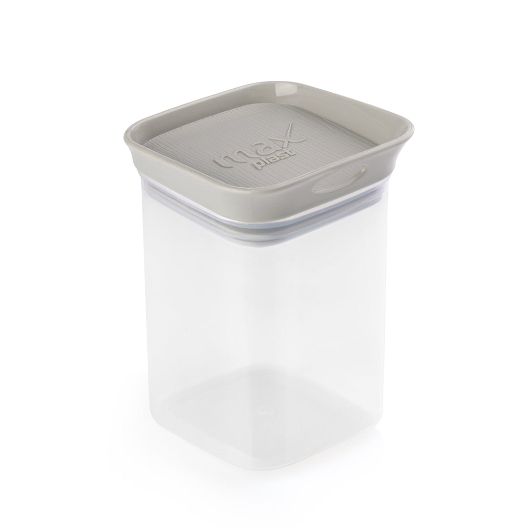 Woody Square Stackable Jar (1500 ml)