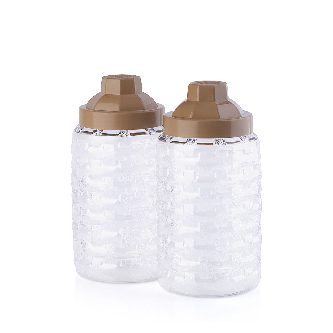 Rattan Jars Set 2/ 1.5 L