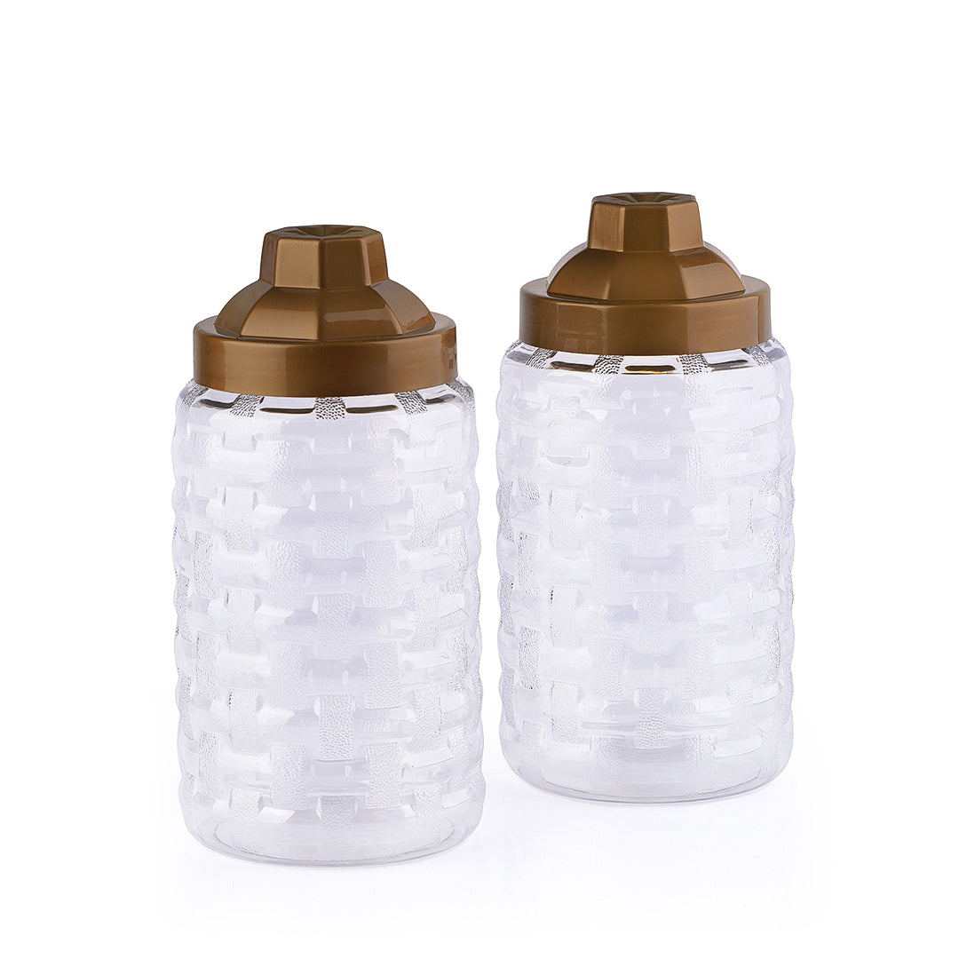 Rattan Jars Set 2/ 1.5 L
