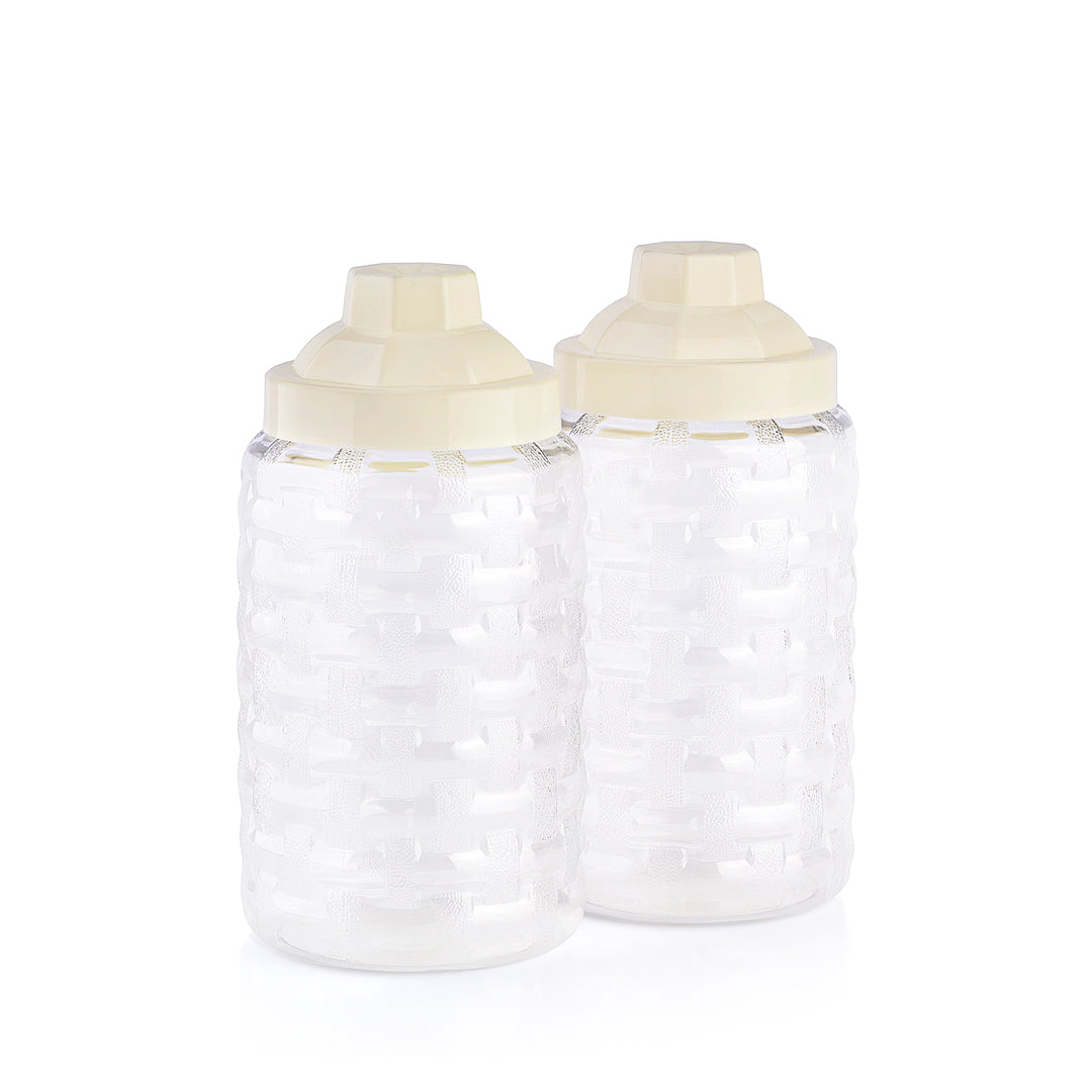 Rattan Jars Set 2/ 1.5 L