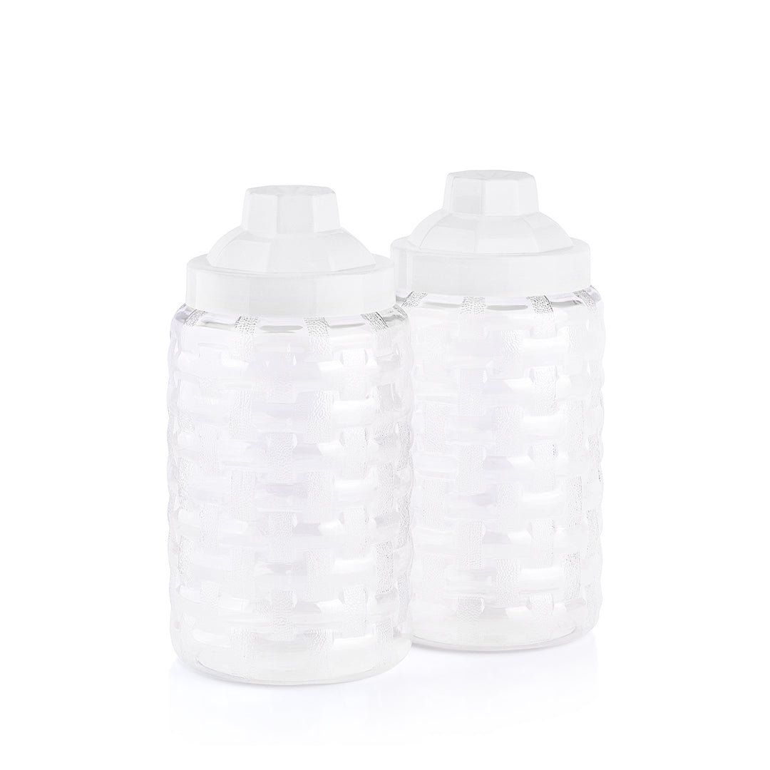 Rattan Jars Set 2/ 1.5 L