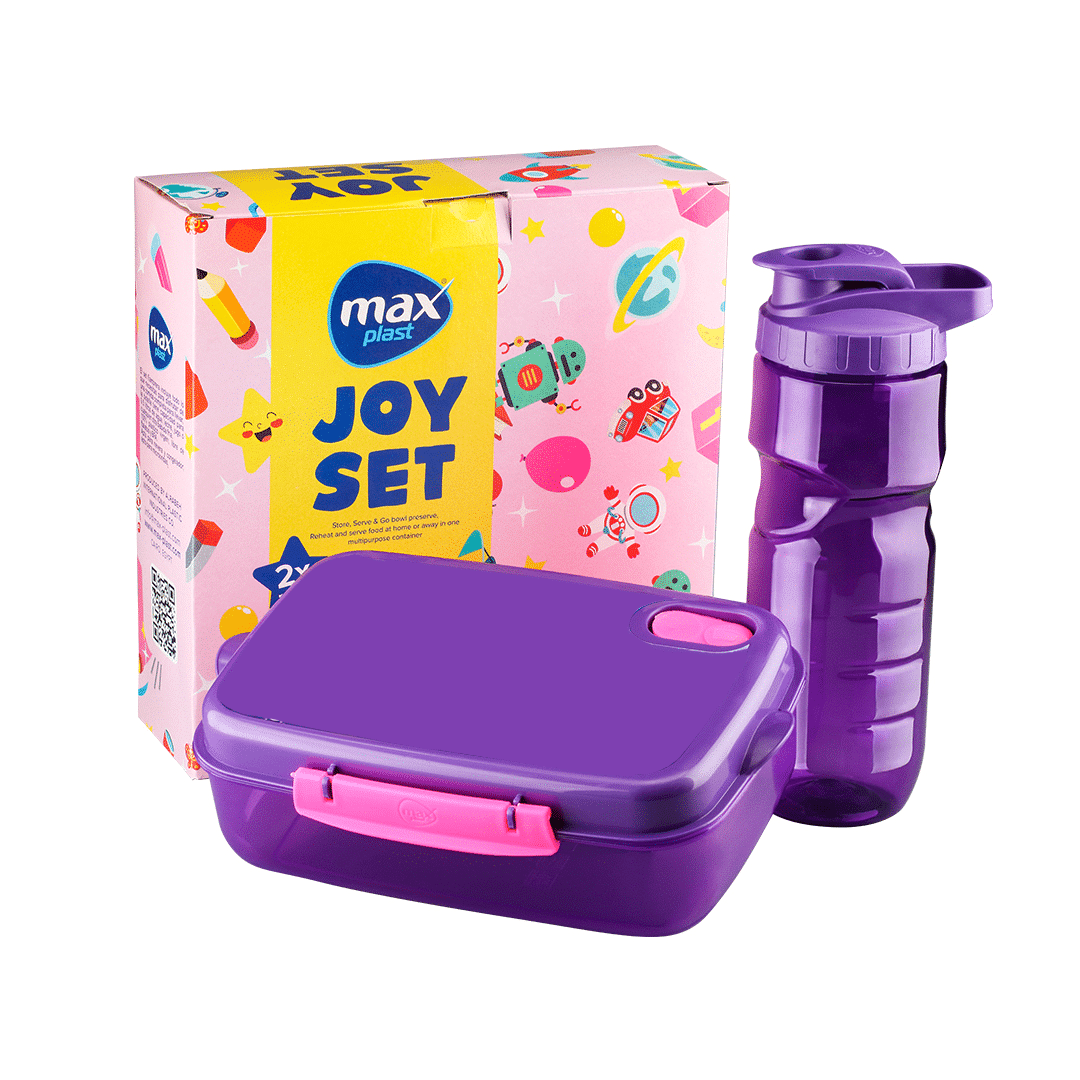 Lunch box &amp; Water bottle Joy Set