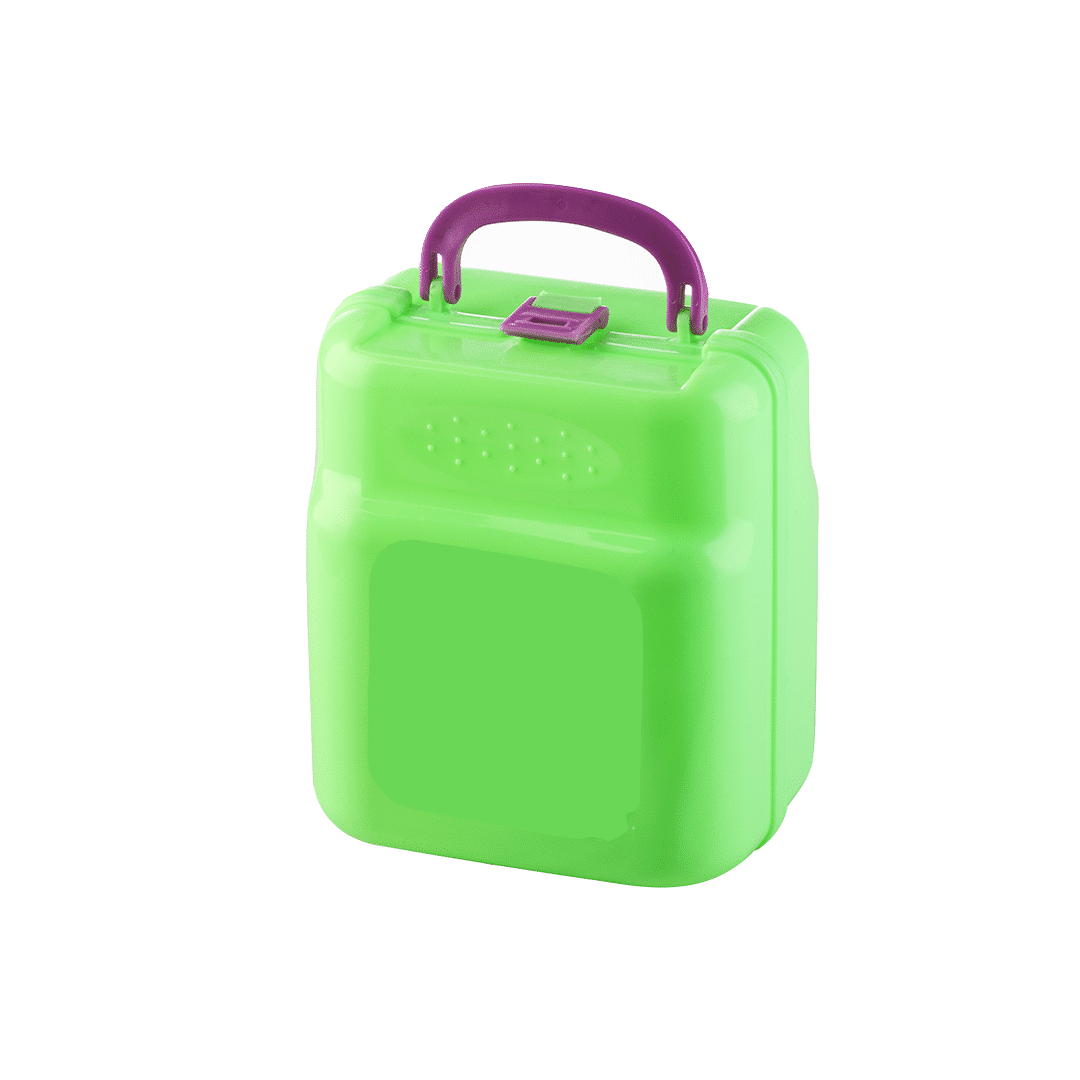 Lunch box with handle
