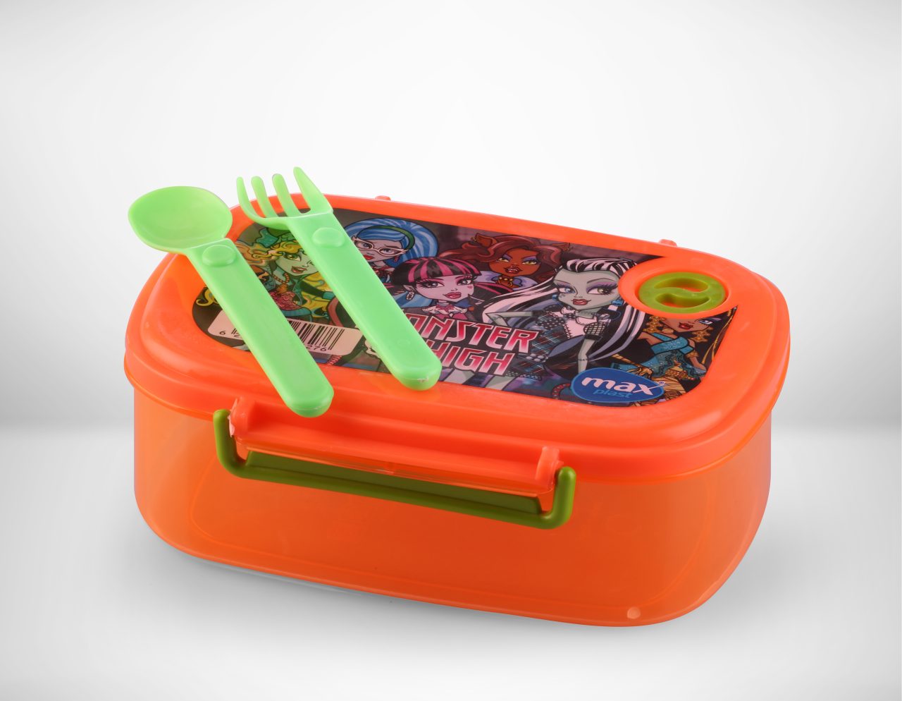 Lunch Box with Spoon &amp; Fork 